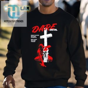 Dare Devil Tee Clean Streets No Trash Funny Unique hotcouturetrends 1 2