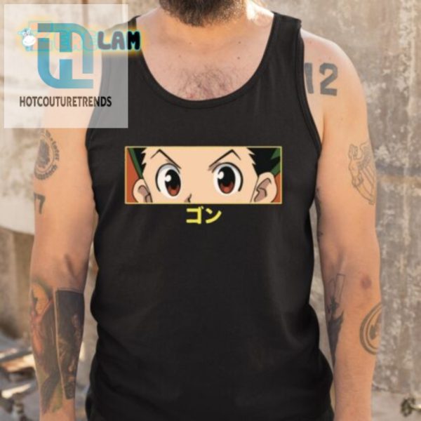 Gon Freak Eyes Shirt Get The Ultimate Anime Laugh hotcouturetrends 1 4