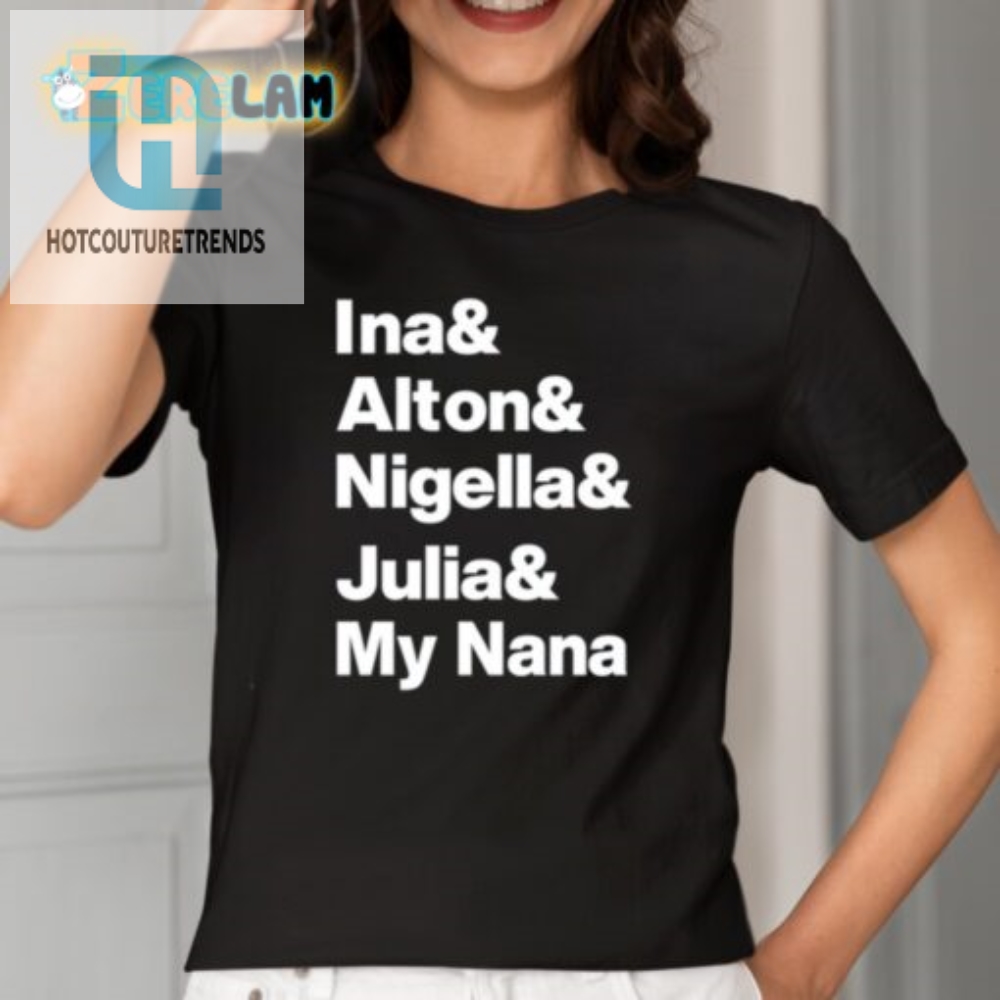 Get Laughs With Our Quirky Mary Berg  Icons Nana Shirt