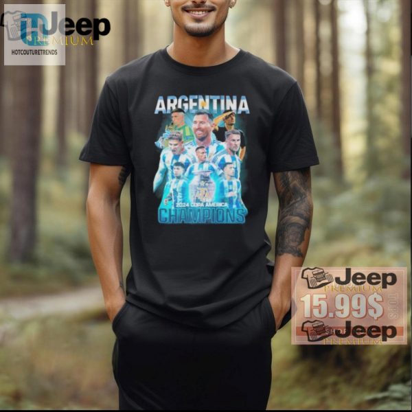 Rule Your Wardrobe Witty Argentina 2024 Champs Tee hotcouturetrends 1