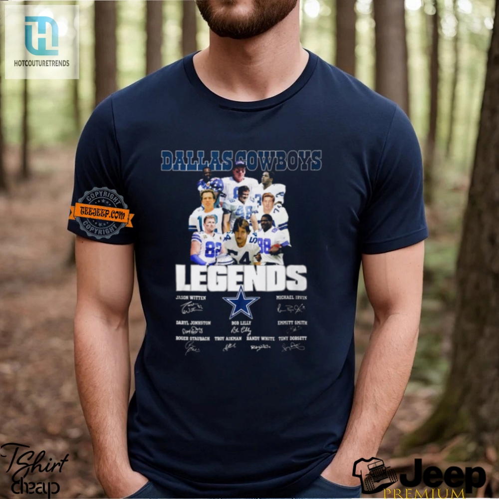 Dallas Cowboys Tee Legendary History Epic Laughter