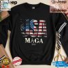 Ultra Maga Trump 2024 Tshirt Vintage Usa Flag Funny Unique hotcouturetrends 1