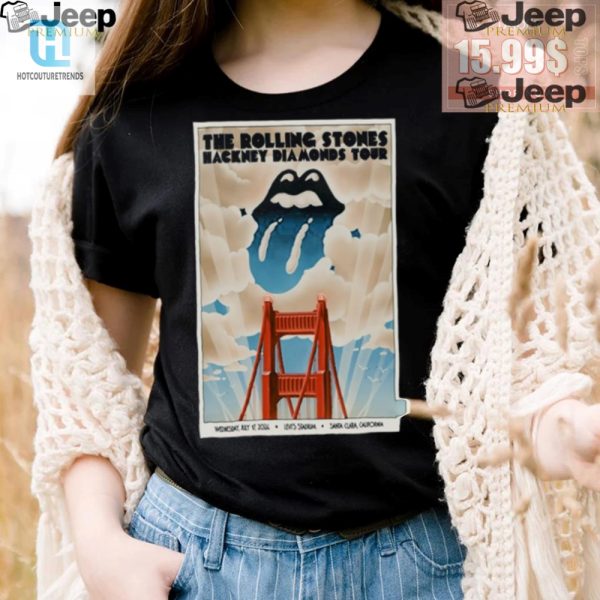 Rock Your Socks Off Stones 2024 Levi Stadium Tee hotcouturetrends 1 2