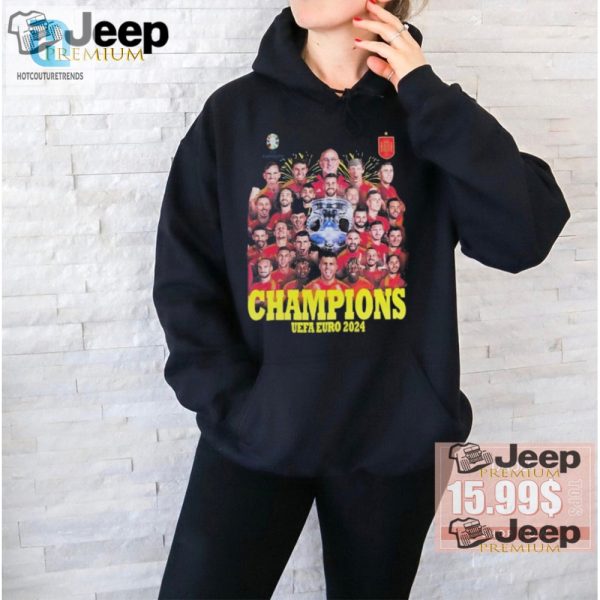 Score Big Laughs Spains Uefa Euro 2024 Champs Tee hotcouturetrends 1 2