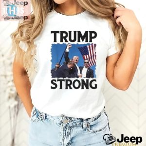 Vote Trump 2024 Fist Strong Rally On Funny Campaign Shirt hotcouturetrends 1 2