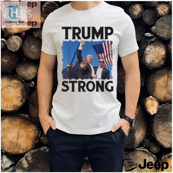 Vote Trump 2024 Fist Strong Rally On Funny Campaign Shirt hotcouturetrends 1 3