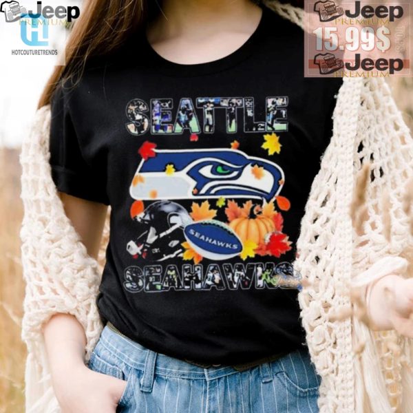 Get Cozy Seattle Seahawks Tis The Season Tee hotcouturetrends 1 3