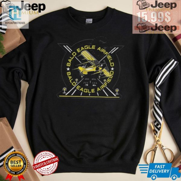 Rock The Runway With Cleetus Mcfarlands Bald Eagle Tee hotcouturetrends 1 1