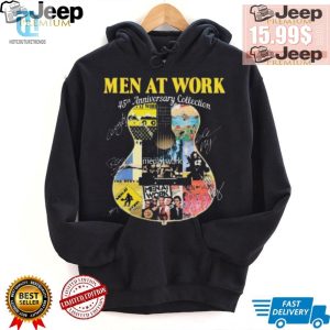 Rock Out In Style Men At Work 45Th Anniversary Tee hotcouturetrends 1 2