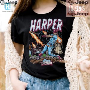 Get Hyped Bryce Harper Phillies Playoff Tee 2024 hotcouturetrends 1 3