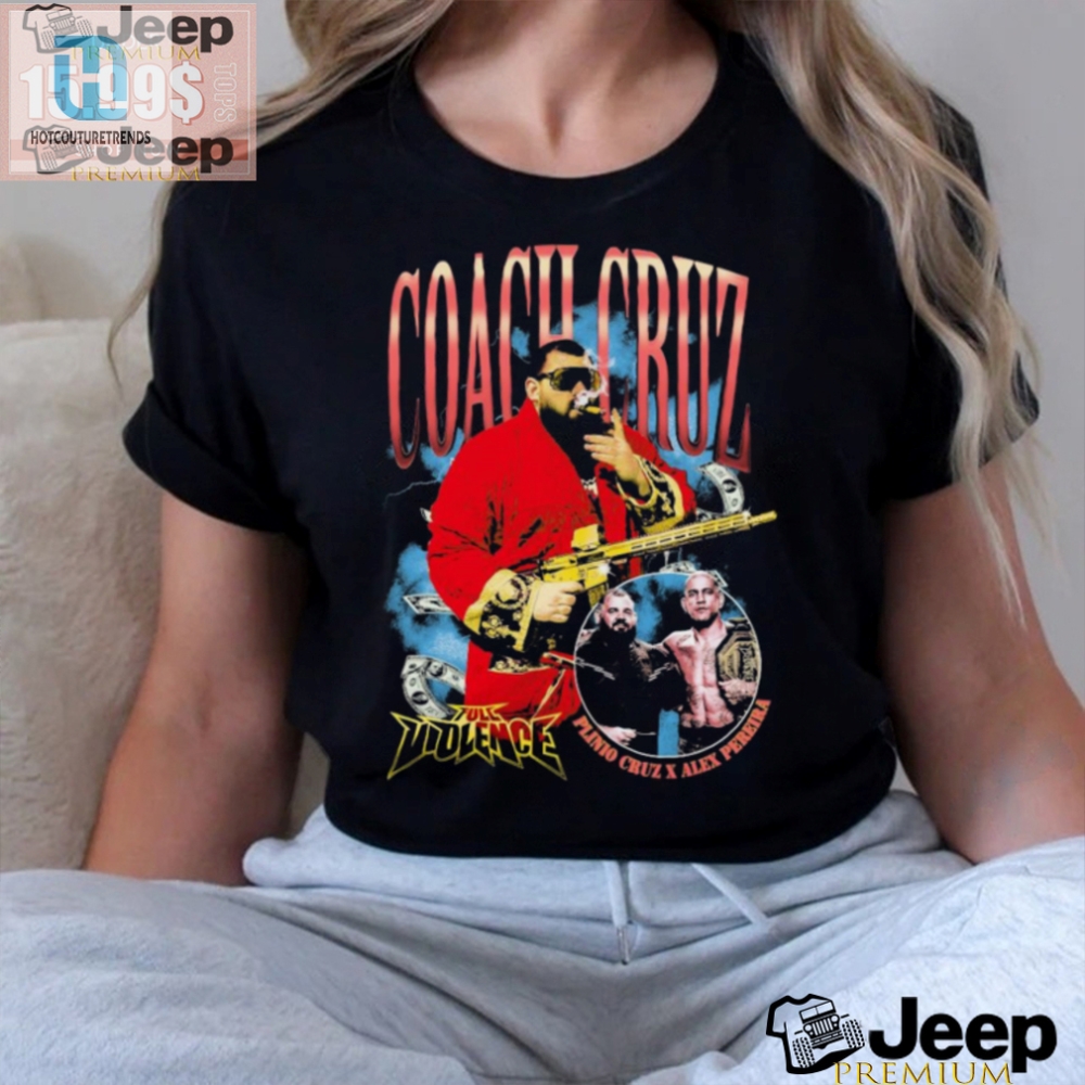 Get The Official Heist Coach Cruz Tee  Full Violence  Fun