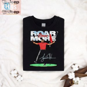 Teerific Tiger Woods Signature Shirt Get Your Roar On hotcouturetrends 1 2