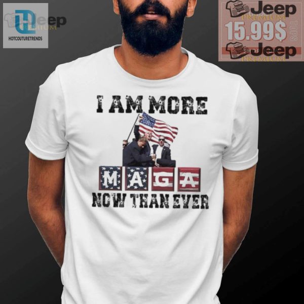 Funny Election 2024 Trump Shirt More Maga Than Ever hotcouturetrends 1 4