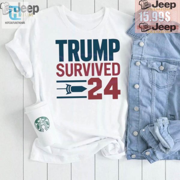 Unique Funny Trump 2024 Shirt Survived Election Campaign hotcouturetrends 1