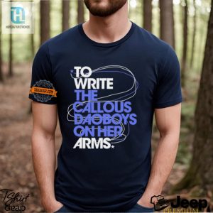 Witty Callous Daoboys Tee Wear Them On Your Sleeves hotcouturetrends 1 3