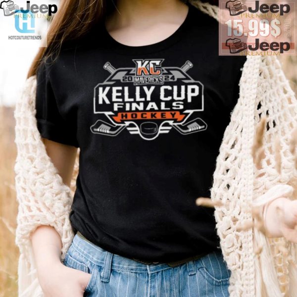 Get Ice Cold Kc Mavericks 2024 Kelly Cup Comic Tee hotcouturetrends 1