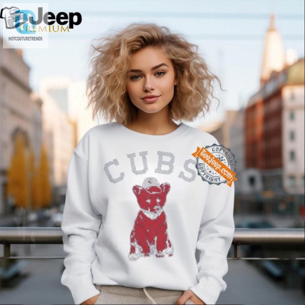 Get Beary Funny With A Chicago Cubs Red Bear Shirt hotcouturetrends 1 2