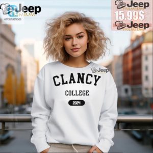 Get Your Laughs With The Official Clancy College 2024 Tee hotcouturetrends 1 2