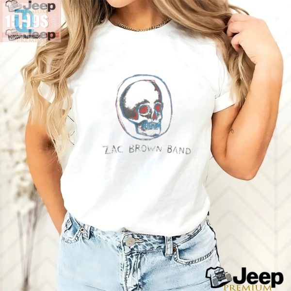 Rock Your Wardrobe With Zac Browns Quirky Skull Tee hotcouturetrends 1