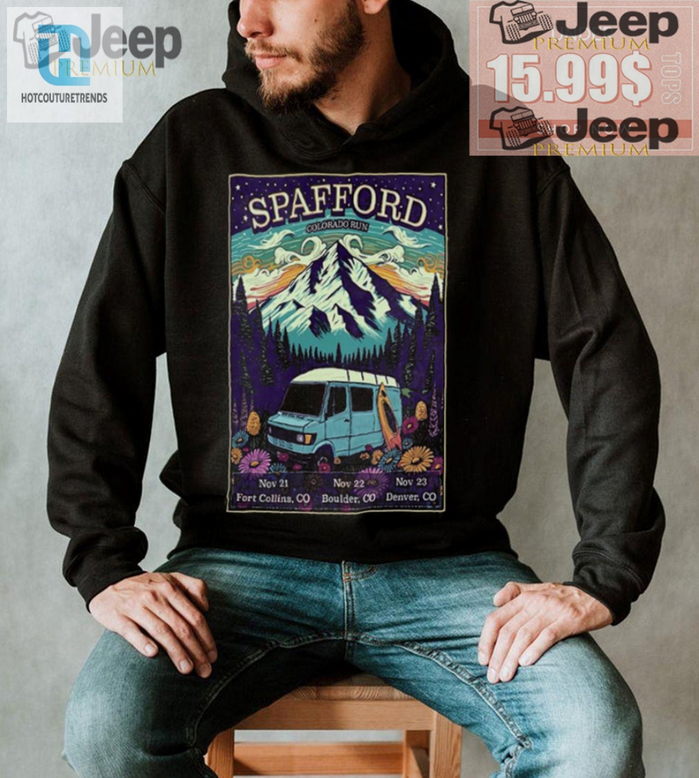 Get Your Laughs Spafford Co Run Nov 23 Poster Tee