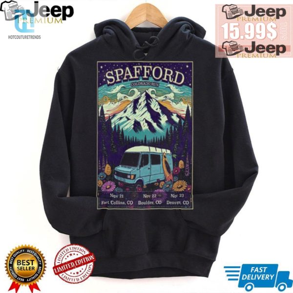 Get Your Laughs Spafford Co Run Nov 23 Poster Tee hotcouturetrends 1 2