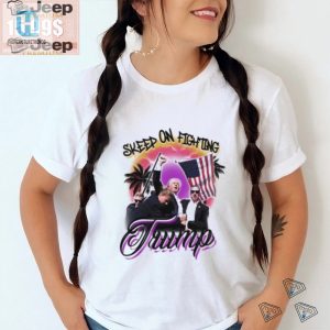 Trump 2024 Tee Vintage Humor After The Fight Shirt hotcouturetrends 1 2