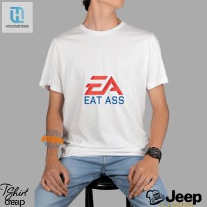 Funny Unique Electronic Arts Eat Ass Tshirt For Gamers hotcouturetrends 1 2