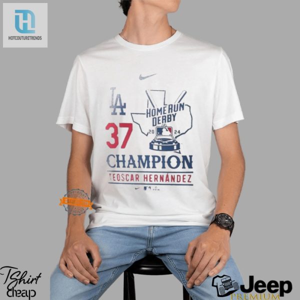 Homerun Hilarity 2024 Teoscar Derby Champ Tshirt hotcouturetrends 1 2