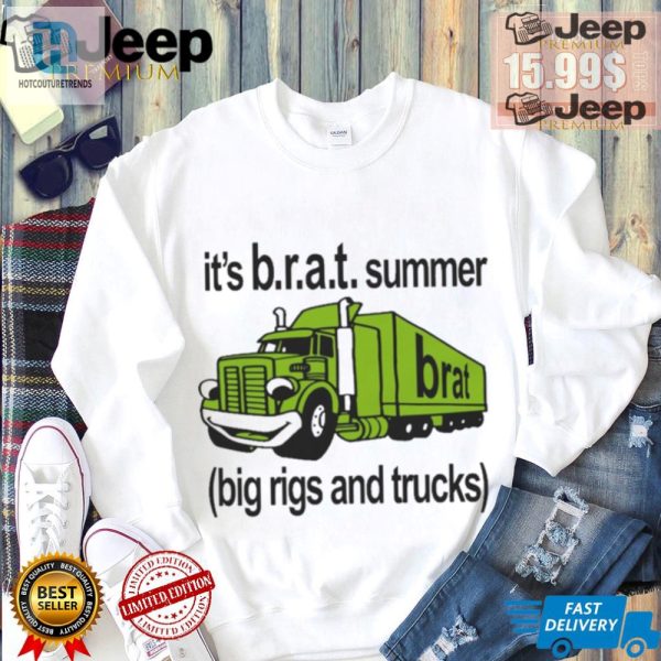 Get Your Laughs With This Unique B.R.A.T Summer Truck Tshirt hotcouturetrends 1 1