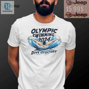 Make Waves In Style Hilarious 2024 Olympic Swim Shirt hotcouturetrends 1 3