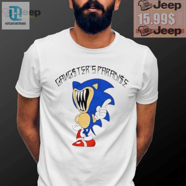 Funny Sonic Gangsters Paradise Shirt Unique And Trendy hotcouturetrends 1 3