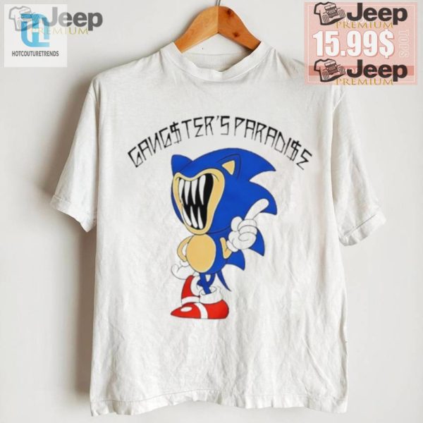 Get Comically Cool Gangster Sonic Shirt hotcouturetrends 1