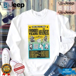 Rock Fall 2024 Wonder Years Menzingers Lol Tour Tee hotcouturetrends 1 1