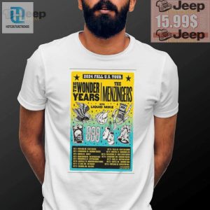 Rock Fall 2024 Wonder Years Menzingers Lol Tour Tee hotcouturetrends 1 3