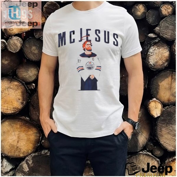 Score Big Laughs Connor Mcdavid Mcjesus Shirt hotcouturetrends 1 2