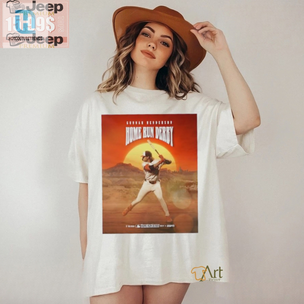 Sunset Swings Gunnar Hendersons Desert Derby Tee