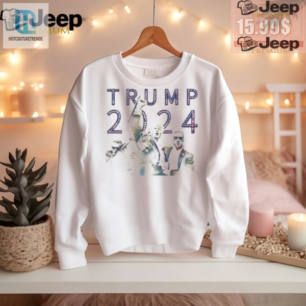 Funny Trump 2024 Survived Rally Shot Tshirt Unique Design hotcouturetrends 1 2