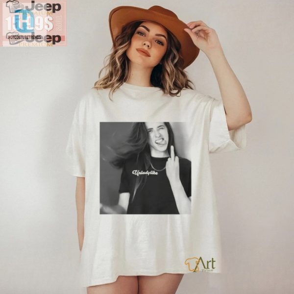 Get Noticed With Rachel Ballingers Hilarious Unladylike Tee hotcouturetrends 1 1