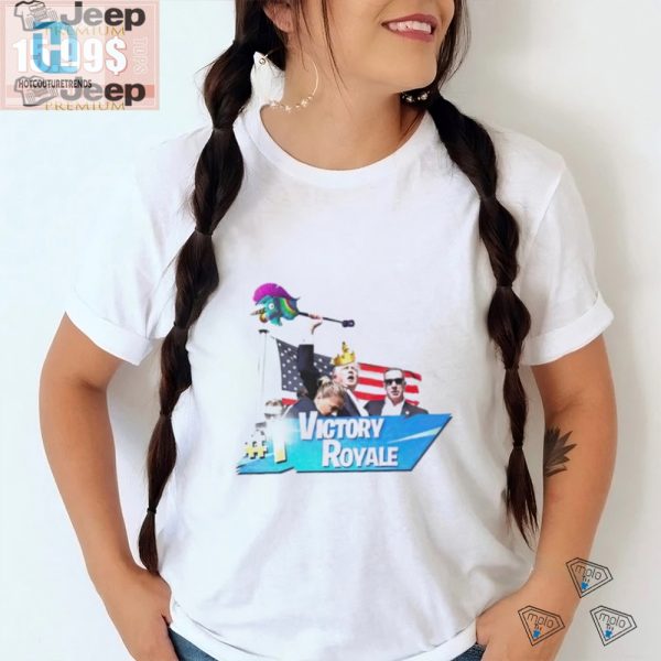 Epic Trump Victory Royale Llama Pickaxe Tee Lol Unique hotcouturetrends 1 3