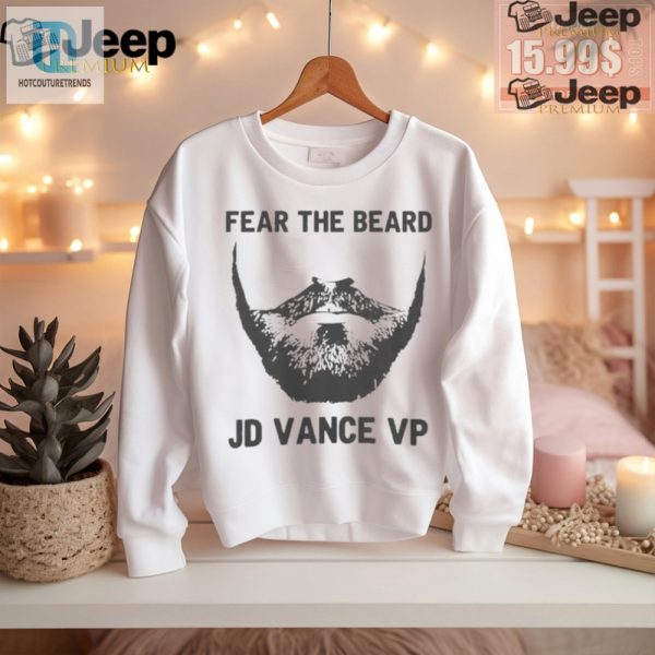 Trump Vance 2024 Shirt Fear The Beard Vote With Humor hotcouturetrends 1 2