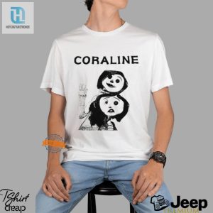 Get Spooked Laugh With Our Unique Coraline T Shirt hotcouturetrends 1 2