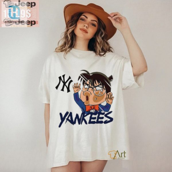 Funny Mlb Yankees Edogawa Conan Chibi Shirt Unique Fan Gift hotcouturetrends 1 4