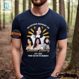 Funny Tribute Tee Remember Shannen Doherty With A Smile hotcouturetrends 1 3