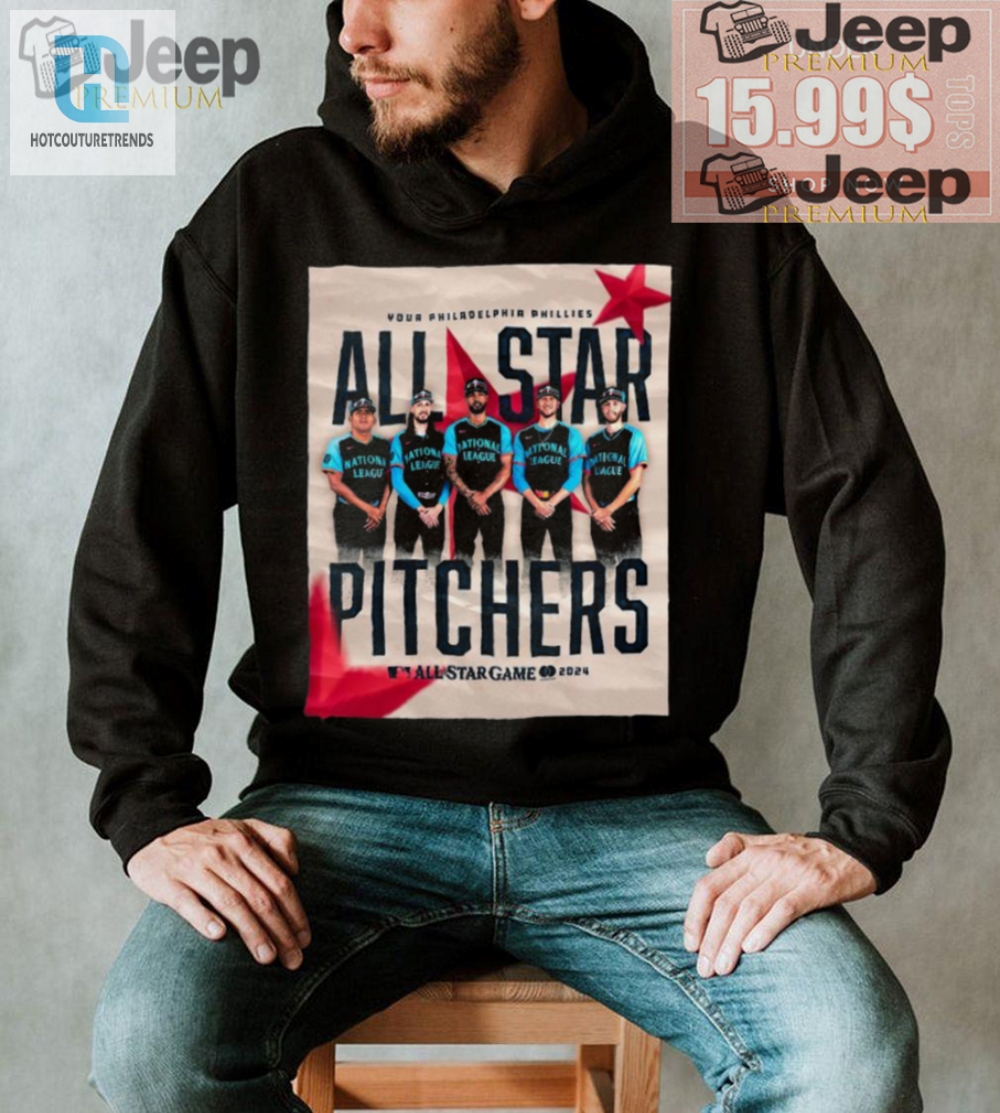 Pitcher Perfect Phillys 2024 Allstar Game Tee  Hilarious