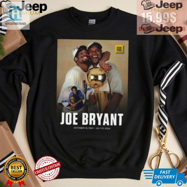 Commemorate Joe Bryant Hilariously Unique Memorial Tee hotcouturetrends 1 3