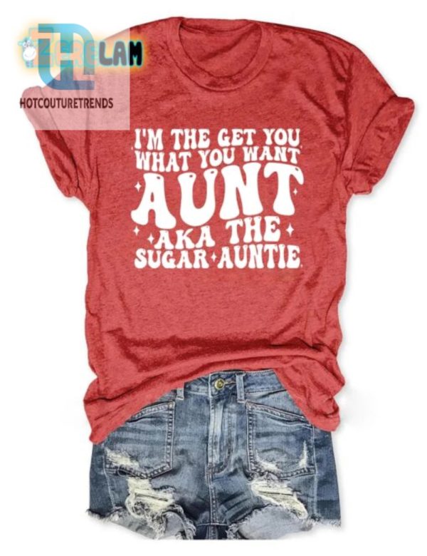 Funny Sugar Auntie Shirt Perfect For Cool Aunts hotcouturetrends 1 2