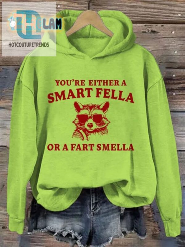 Unique Funny Smart Fella Or Fart Smella Hoodie For Sale hotcouturetrends 1 2