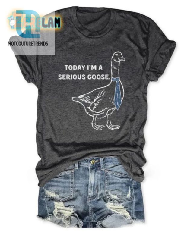 Get Your Laugh With The Unique Serious Goose Shirt Today hotcouturetrends 1