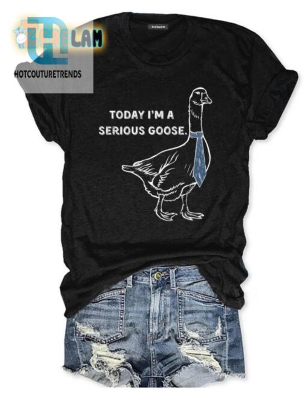 Get Your Laugh With The Unique Serious Goose Shirt Today hotcouturetrends 1 1