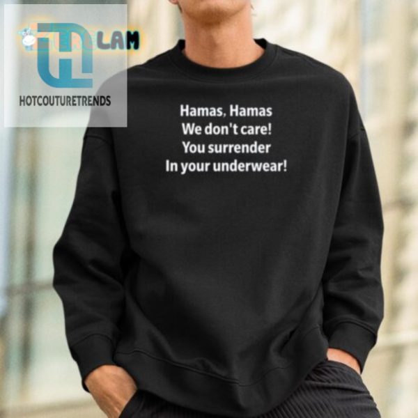 Funny Hamas Surrender Shirt Unique Hilarious Apparel hotcouturetrends 1 1